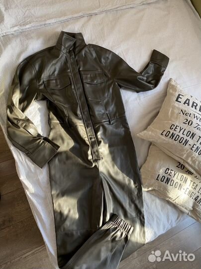 Кожаный комбинезон