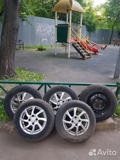 Литые диски R13 4x98 ET35 D58,6 skad Спарта Селена