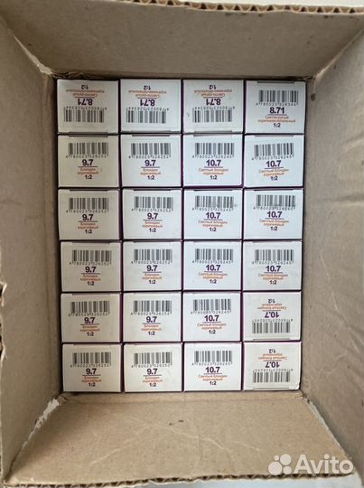 Краска для волос, профессиональная косметика