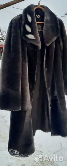 Шуба,стриженный мутон