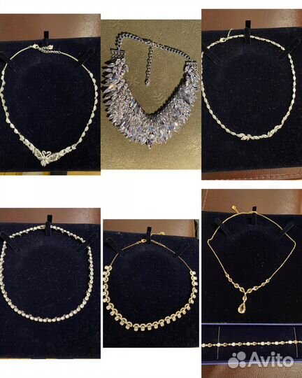 Колье Swarovski оригинал в ассортименте