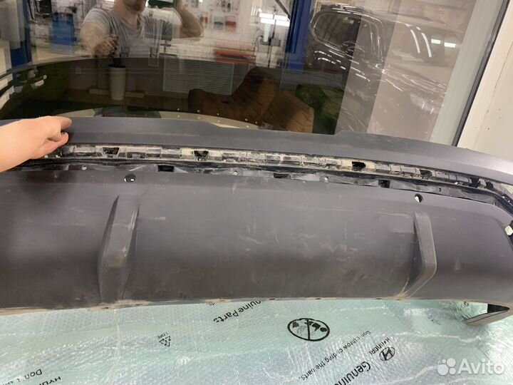 Бампер задний hyundai tucson 4