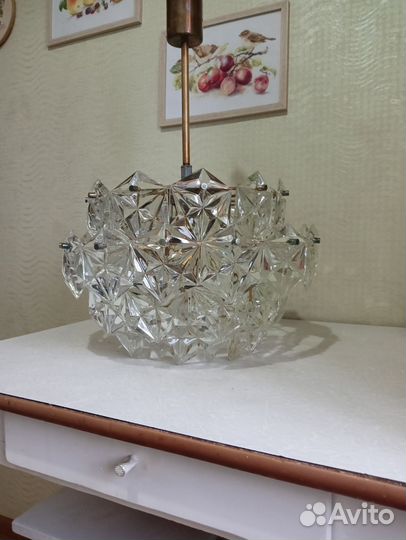 Хрустальная люстра СССР