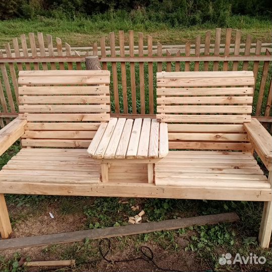 Скамейка уличная на заказ