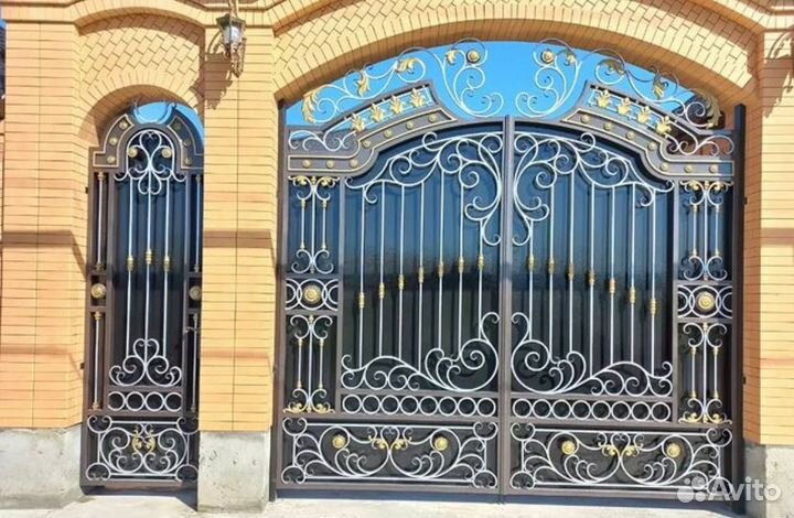 Кованные ворота