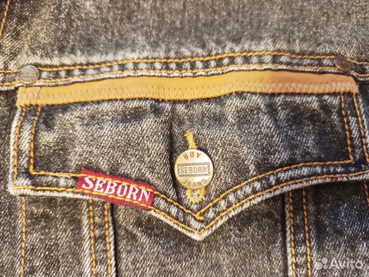 Джинсовая куртка мужская 50 52