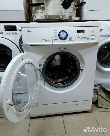 Хорошая узкая стиральная машина LG 3,5кг