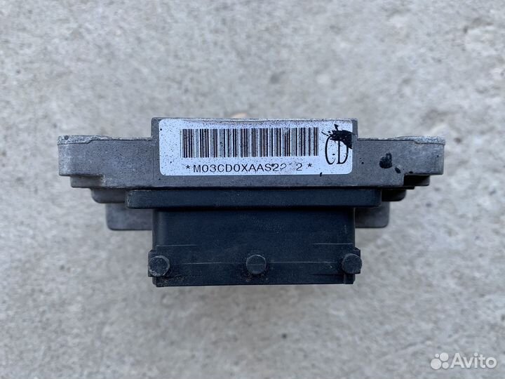 Блок управления двигателем Chevrolet Aveo t200