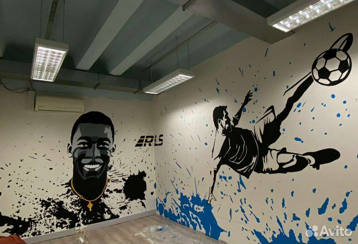 Роспись стен, граффити