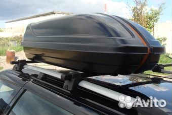 Бокс автомобильный 220 л (1263*570*364)