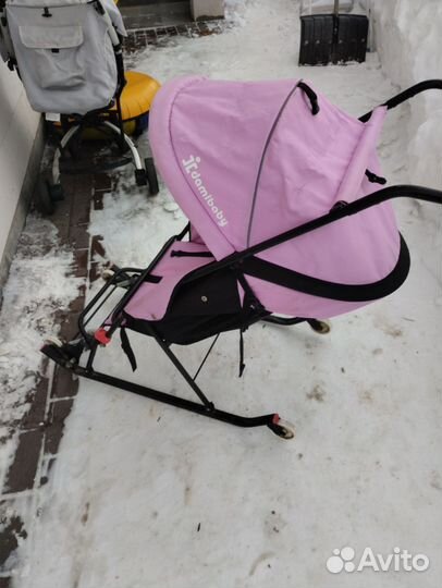 Коляска санки