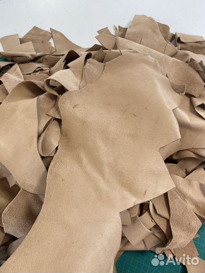 Лоскут натуральной кожи для рукоделия