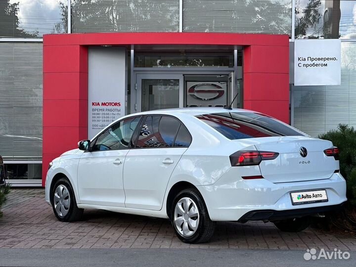 Volkswagen Polo 1.6 AT, 2021, 122 351 км