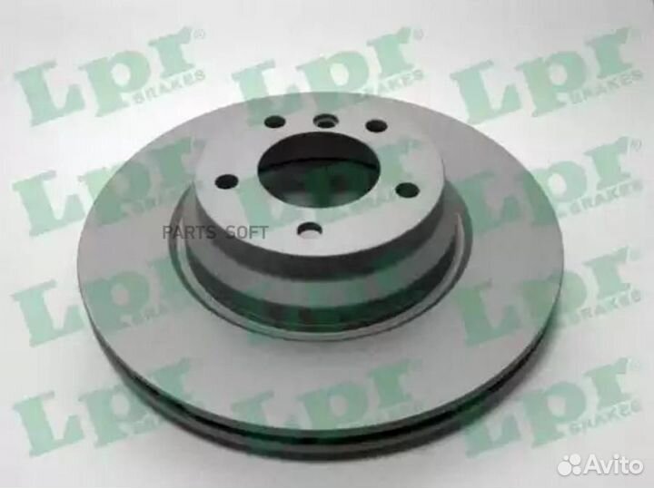 LPR B2024VR Диск тормозной