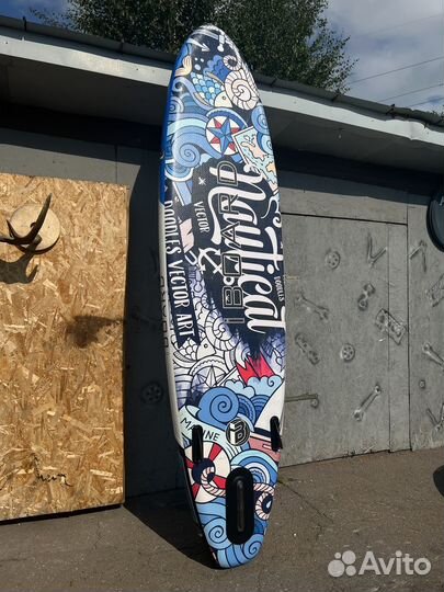 Сапборд iBoard 335см / 11‘‘ двухслойный Vector Art