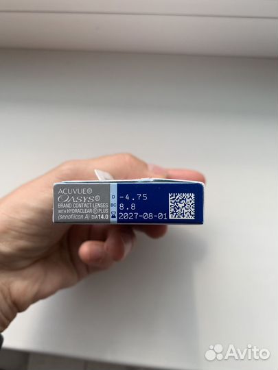 Контактные линзы acuvue oasys