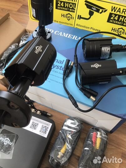 Комплект видеонаблюдения 4 камеры 2 мп