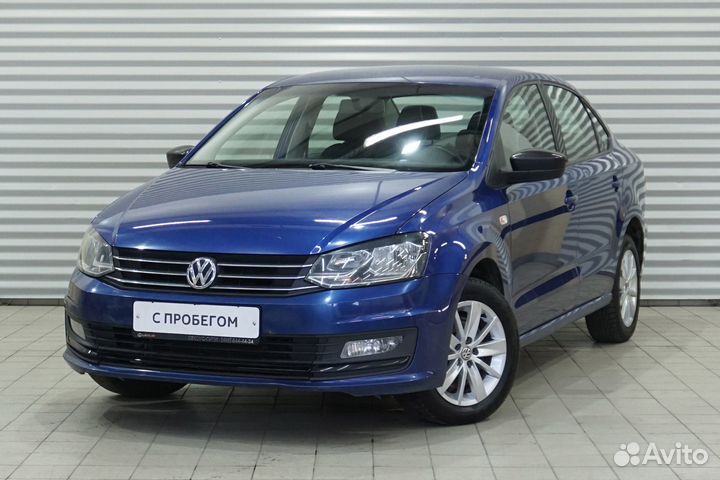 Volkswagen Polo 1.6 AT, 2019, 127 595 км
