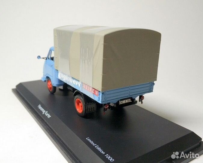 Hanomag Kurier бортовой с тентом Schuco Б.2780