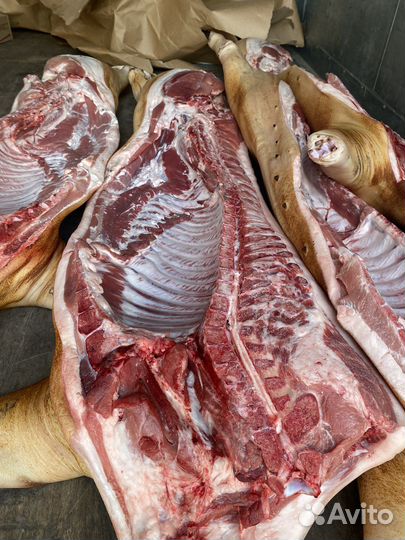 Мясо свинины полутуши