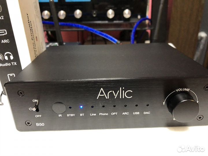 Arylic B50 стерео усилитель с Bluetooth,hdmi