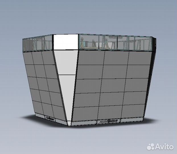 Светодиодный видеокуб 2x2 P2,5 от производителя