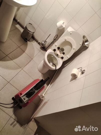 Устранение засоров Прочистка канализации