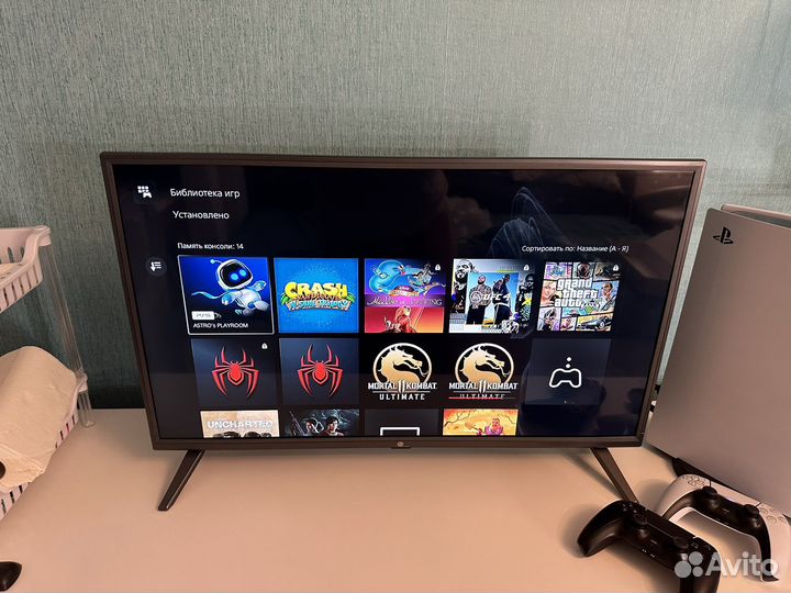 Sony playstation 5 2 джойстика + подписка