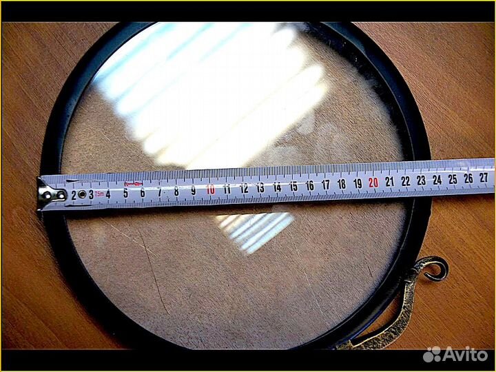 Гигантская лупа. Увеличительное стекло d - 23.5 cм