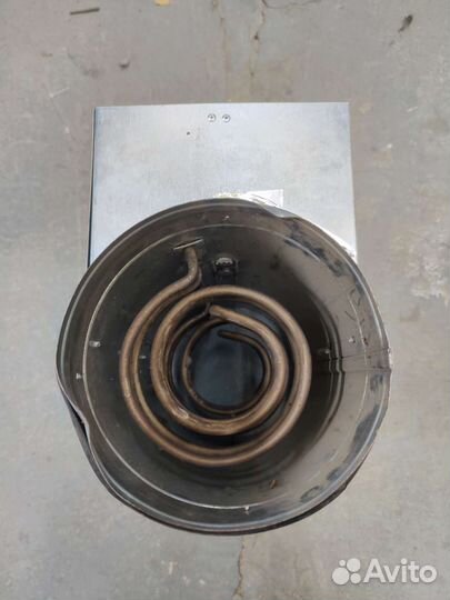 Эл. нагреватель для круглого канала енс 200-9,0/3