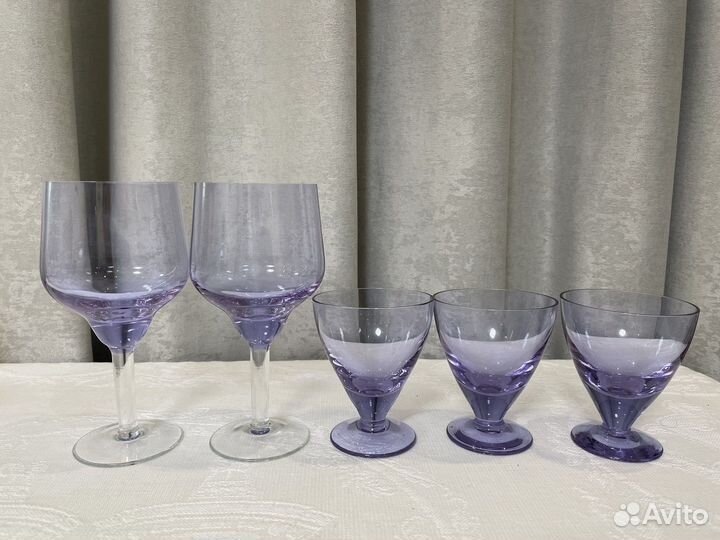 Рюмки, фужеры