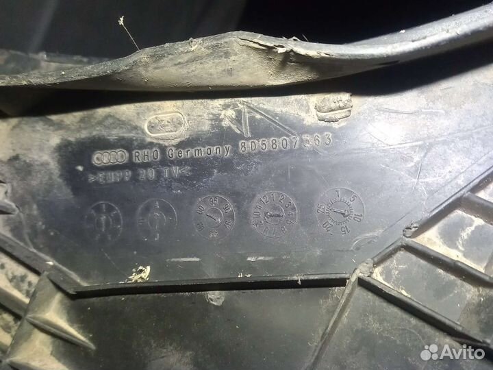 Бампер задний ауди а4 б5