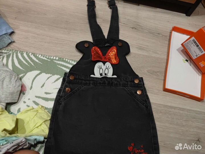 Вещи пакетом на дев 3-5 лет+куртка,сапоги