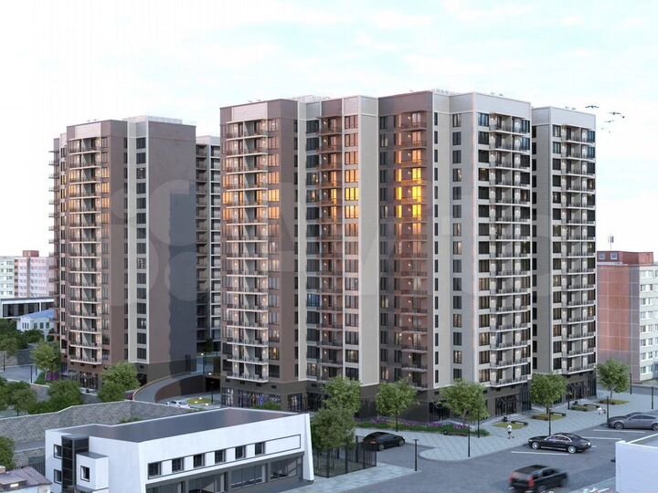 3-к. квартира, 99,9 м², 15/16 эт.