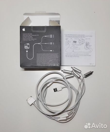 Кабель для подключения Apple Component AV Cable (M