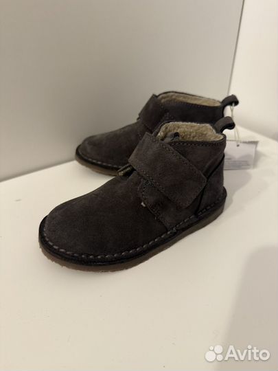 Ботинки замшевые zara 25р