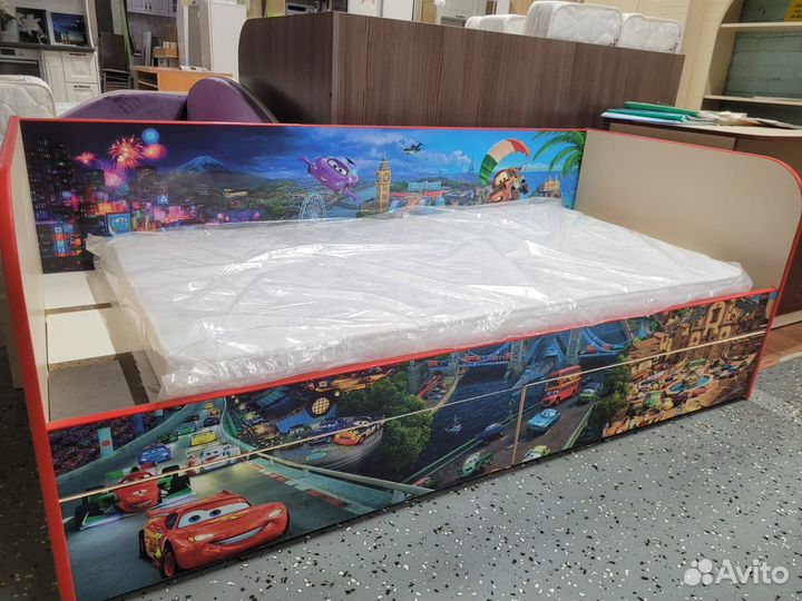Кровать детская Тачки