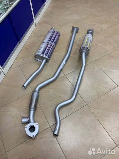 Труба приемная глушителя Daewoo Nexia