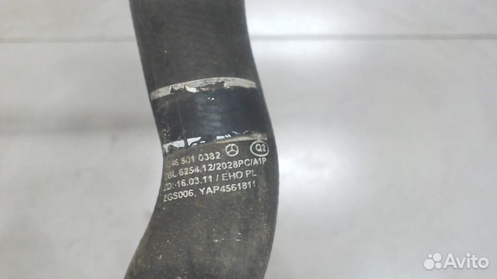 Патрубок охлаждения Mercedes CLA C117 2013, 2014