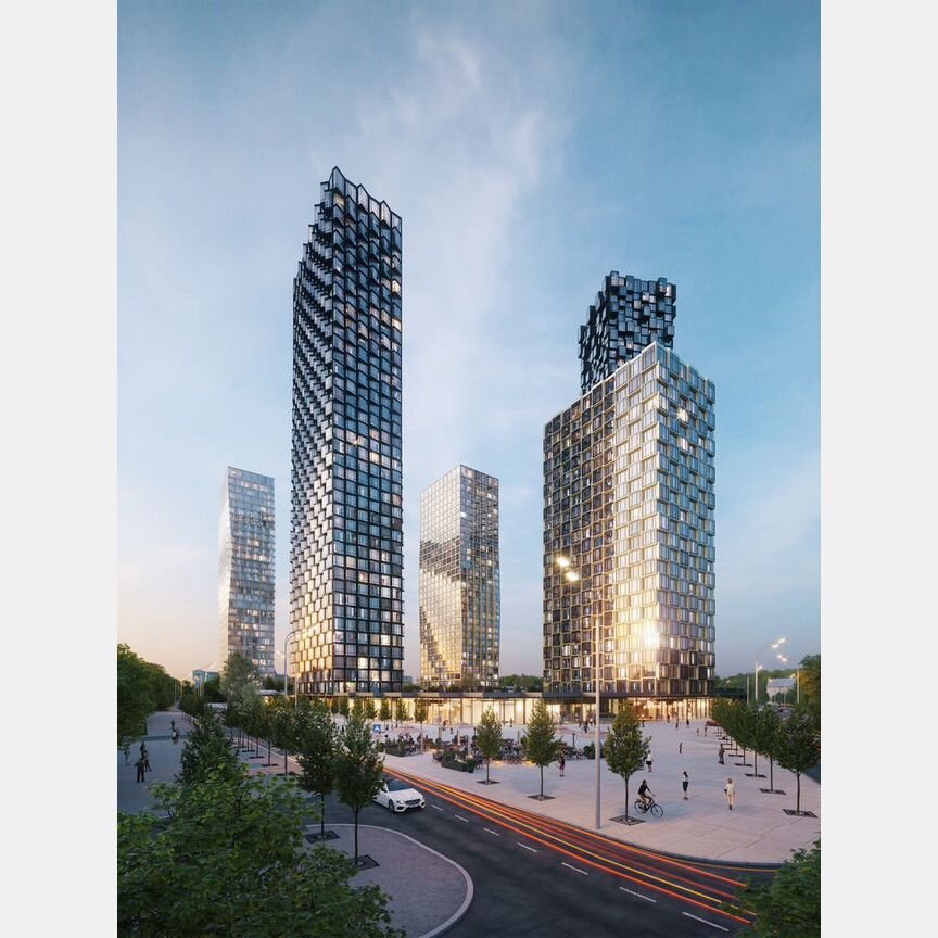 4-к. квартира, 124,5 м², 2/47 эт.