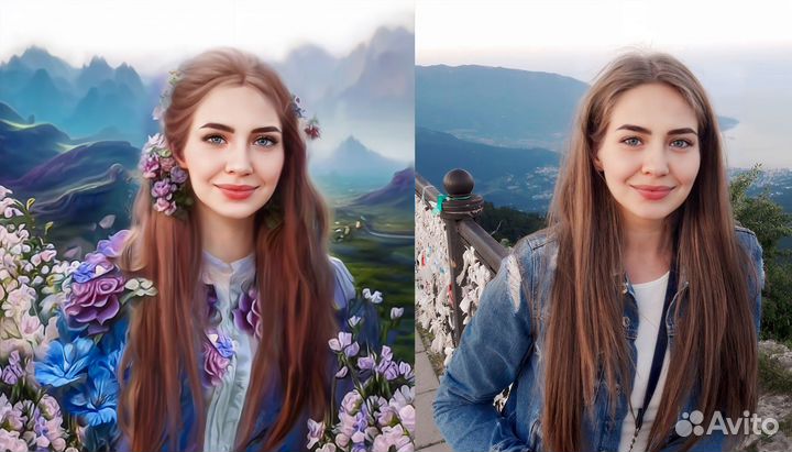 Фантастический портрет по фото