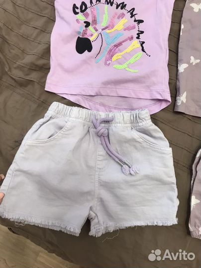 Вещи пакетом на девочку 98 р