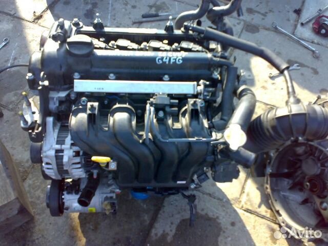 Kia rio 4 двигатель 1.6 G4FG пробег 49000 км