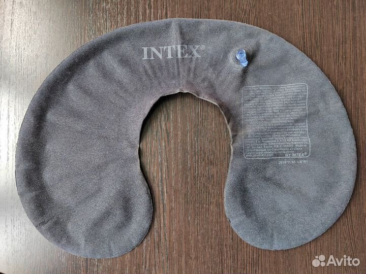 Подушка на шею для путешествий надувная