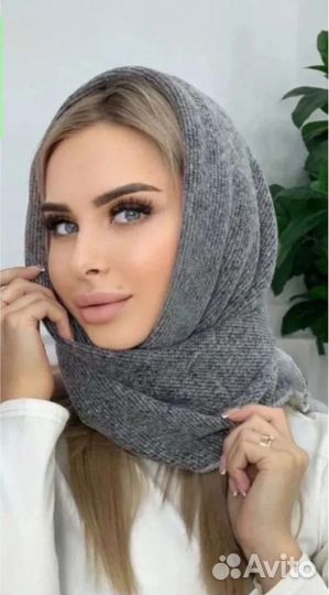 Шапка, снуд, шарф,варежки, митенки