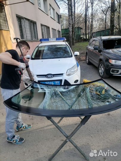 Лобовое стекло выезд замена продажа