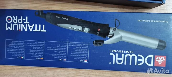 Плойка dewal для волос профессиональная. Торг