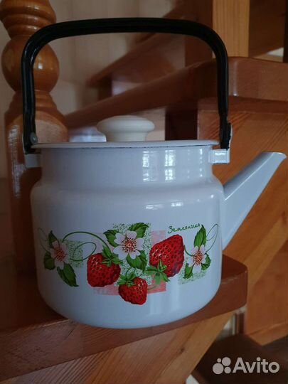 Чайник эмалированный