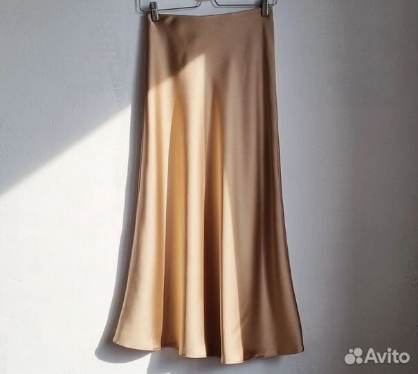 Атласная юбка