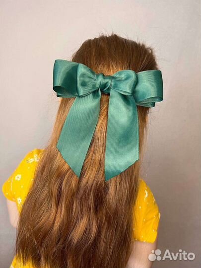 Бант на заколке-автомат